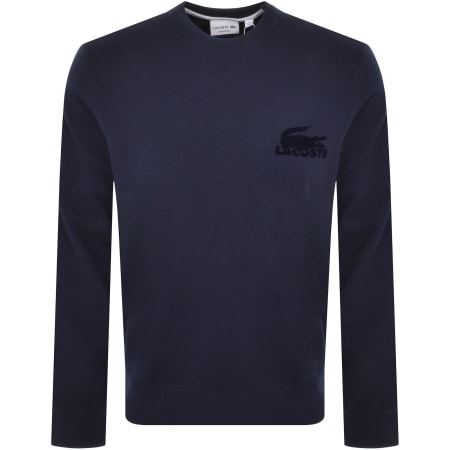 Mens lacoste jumper sale top
